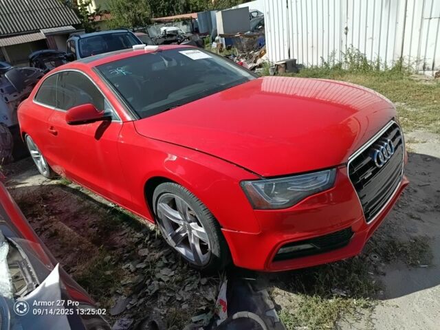 Красный Ауди А5, объемом двигателя 2 л и пробегом 120 тыс. км за 300 $, фото 1 на Automoto.ua