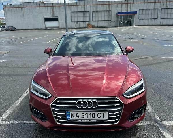 Красный Ауди А5, объемом двигателя 1.98 л и пробегом 108 тыс. км за 25499 $, фото 1 на Automoto.ua