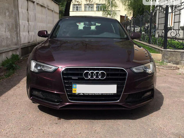 Червоний Ауді A5, об'ємом двигуна 2 л та пробігом 101 тис. км за 27900 $, фото 1 на Automoto.ua