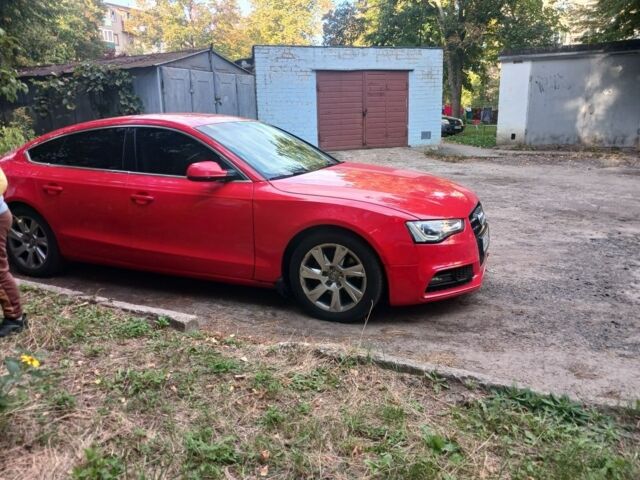 Красный Ауди А5, объемом двигателя 2 л и пробегом 135 тыс. км за 13000 $, фото 1 на Automoto.ua