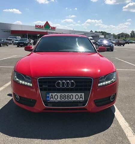 Червоний Ауді A5, об'ємом двигуна 2 л та пробігом 185 тис. км за 19500 $, фото 1 на Automoto.ua