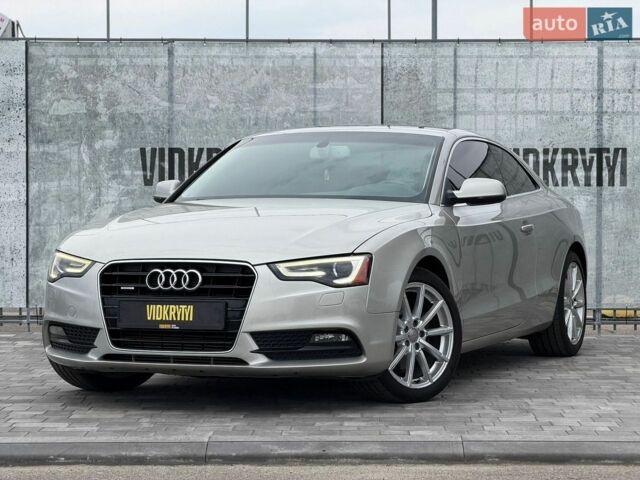 Сірий Ауді A5, об'ємом двигуна 2 л та пробігом 125 тис. км за 10800 $, фото 1 на Automoto.ua