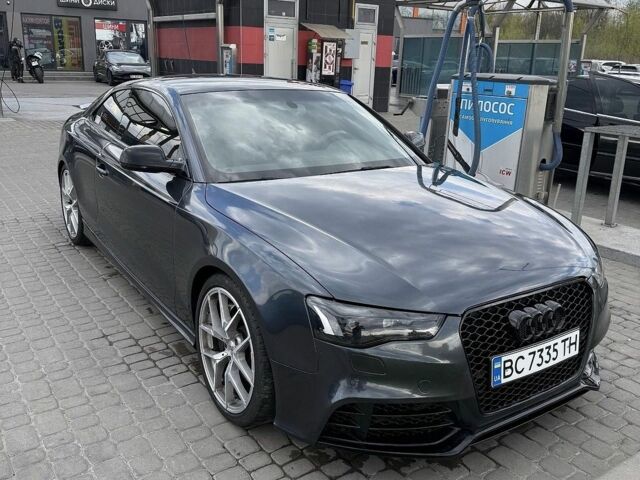 Серый Ауди А5, объемом двигателя 2 л и пробегом 120 тыс. км за 15000 $, фото 1 на Automoto.ua