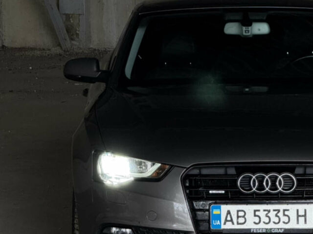 Серый Ауди А5, объемом двигателя 2 л и пробегом 280 тыс. км за 15000 $, фото 1 на Automoto.ua