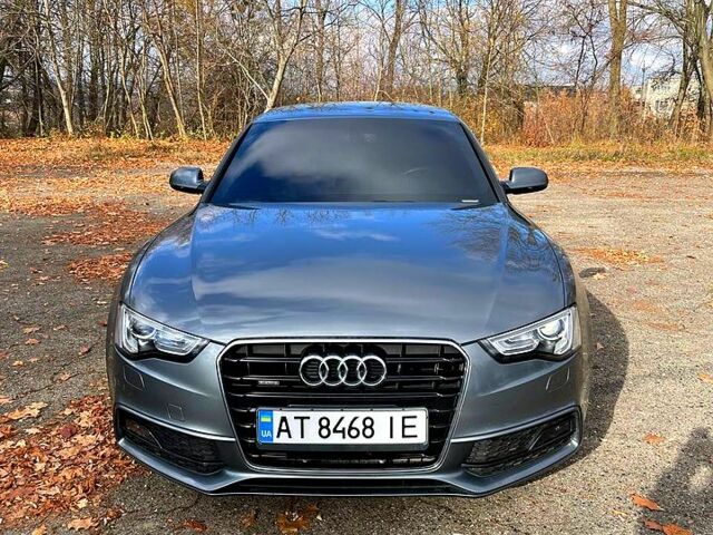 Серый Ауди А5, объемом двигателя 2 л и пробегом 90 тыс. км за 15000 $, фото 1 на Automoto.ua