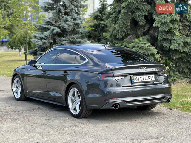 Серый Ауди А5, объемом двигателя 2 л и пробегом 65 тыс. км за 31000 $, фото 1 на Automoto.ua