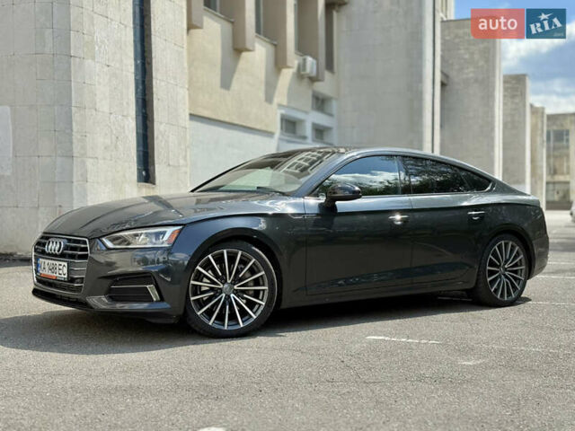 Серый Ауди А5, объемом двигателя 1.98 л и пробегом 86 тыс. км за 28999 $, фото 1 на Automoto.ua