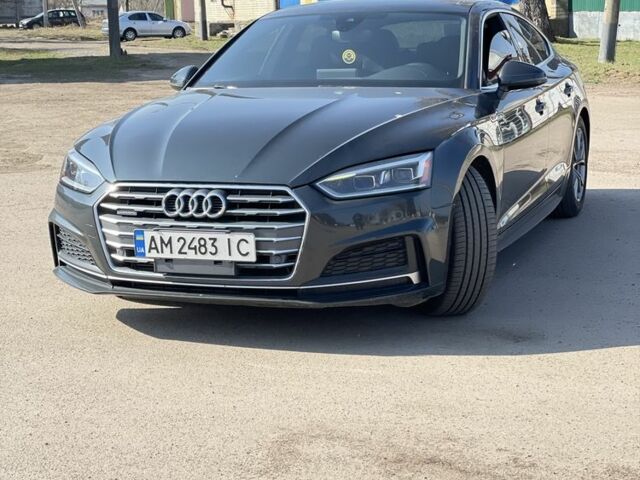 Серый Ауди А5, объемом двигателя 2 л и пробегом 200 тыс. км за 22200 $, фото 1 на Automoto.ua