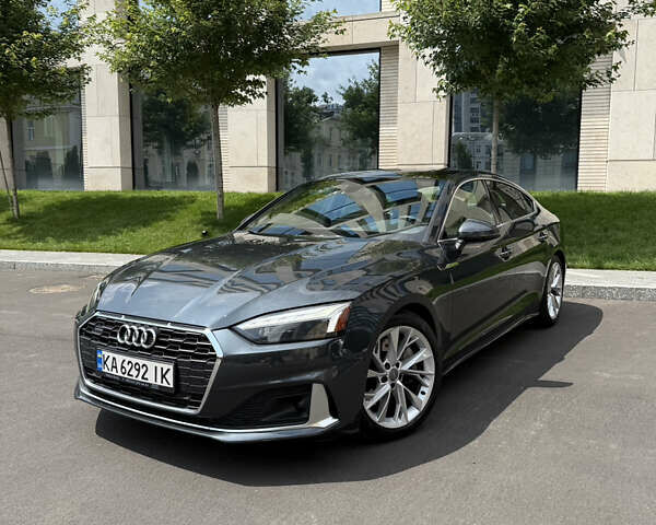Серый Ауди А5, объемом двигателя 2 л и пробегом 81 тыс. км за 42000 $, фото 1 на Automoto.ua