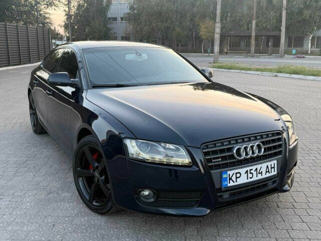 Синий Ауди А5, объемом двигателя 2 л и пробегом 142 тыс. км за 9324 $, фото 1 на Automoto.ua