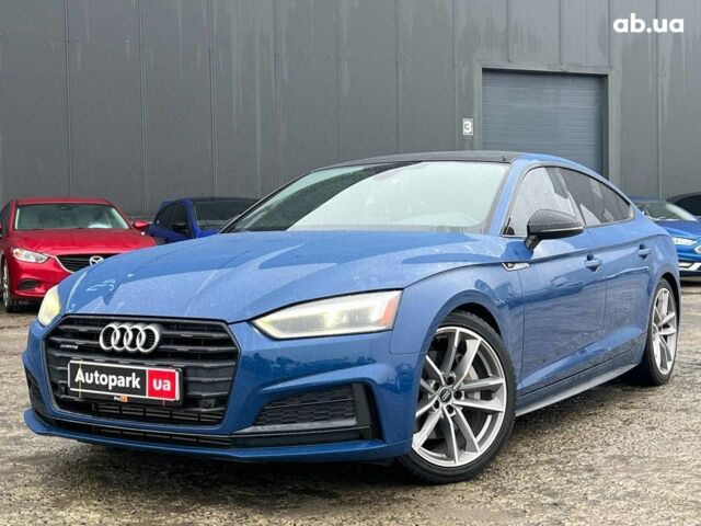 Синий Ауди А5, объемом двигателя 2 л и пробегом 100 тыс. км за 28840 $, фото 1 на Automoto.ua