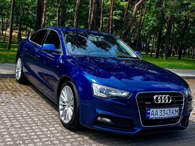 Синий Ауди А5, объемом двигателя 1.98 л и пробегом 262 тыс. км за 11000 $, фото 1 на Automoto.ua