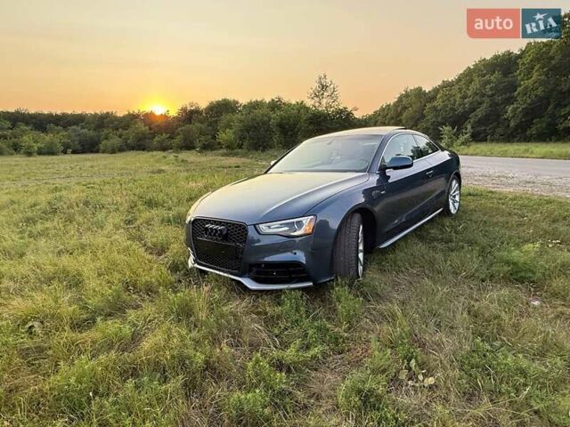 Синий Ауди А5, объемом двигателя 2 л и пробегом 160 тыс. км за 13000 $, фото 1 на Automoto.ua