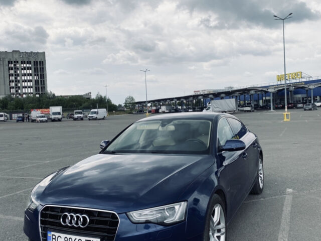 Синий Ауди А5, объемом двигателя 2 л и пробегом 71 тыс. км за 16000 $, фото 1 на Automoto.ua
