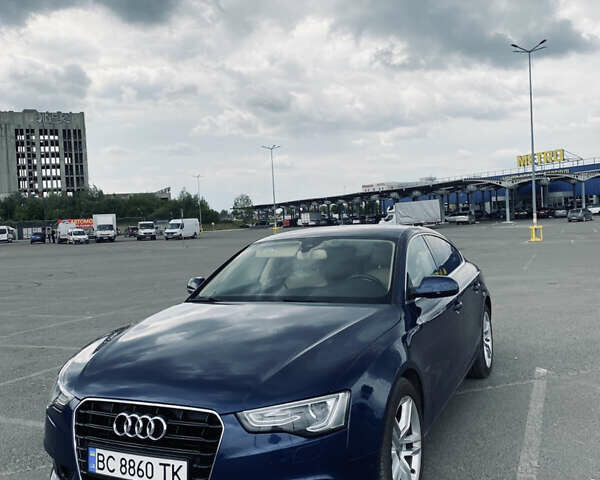 Синий Ауди А5, объемом двигателя 2 л и пробегом 71 тыс. км за 16000 $, фото 1 на Automoto.ua