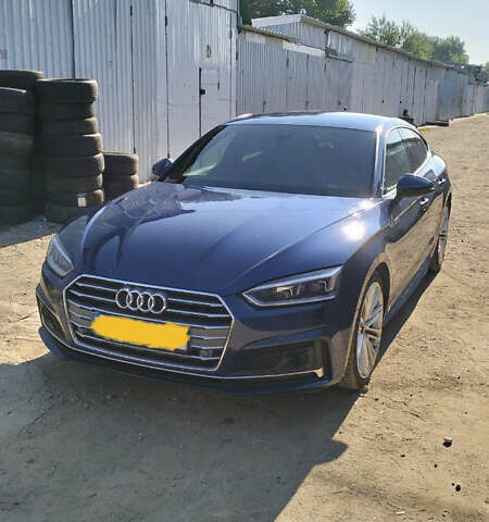 Синий Ауди А5, объемом двигателя 1.97 л и пробегом 53 тыс. км за 21500 $, фото 1 на Automoto.ua