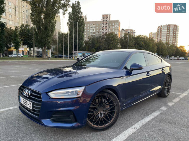 Синий Ауди А5, объемом двигателя 1.97 л и пробегом 70 тыс. км за 29500 $, фото 1 на Automoto.ua