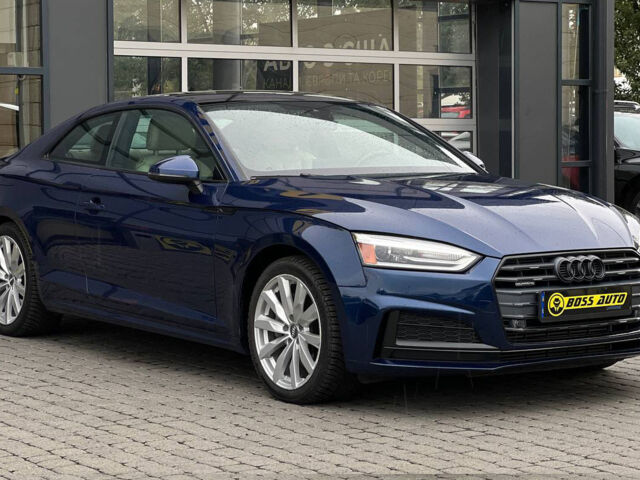 Ауди А5 2017 в Ивано-Франковске на Automoto.ua Синий Ауди А5, объемом двигателя 2 л и пробегом 67 тыс. км за 27900 $, фото 1 на Automoto.ua