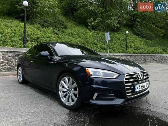 Синий Ауди А5, объемом двигателя 1.98 л и пробегом 131 тыс. км за 19500 $, фото 1 на Automoto.ua