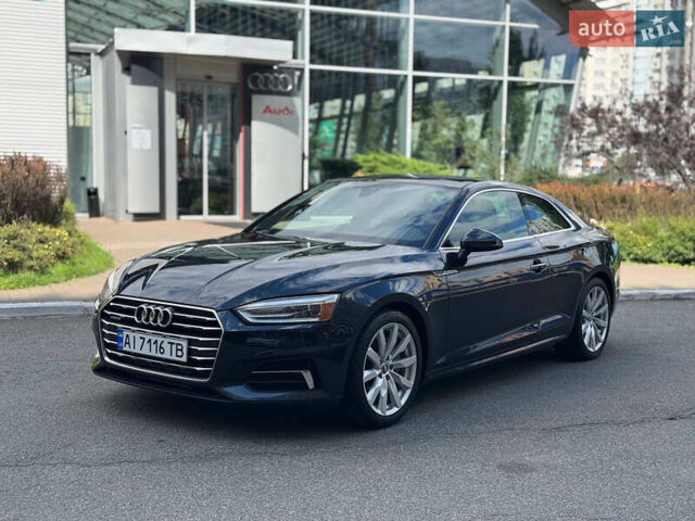 Синий Ауди А5, объемом двигателя 2 л и пробегом 79 тыс. км за 20499 $, фото 1 на Automoto.ua