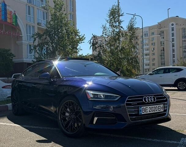 Синий Ауди А5, объемом двигателя 1.98 л и пробегом 91 тыс. км за 23000 $, фото 1 на Automoto.ua