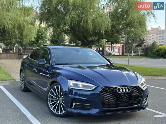 Синий Ауди А5, объемом двигателя 1.98 л и пробегом 150 тыс. км за 21000 $, фото 1 на Automoto.ua