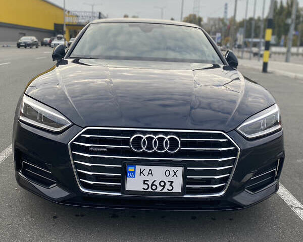 Синий Ауди А5, объемом двигателя 1.98 л и пробегом 78 тыс. км за 31500 $, фото 1 на Automoto.ua