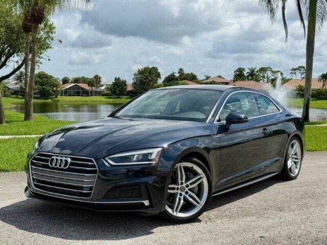 Синий Ауди А5, объемом двигателя 2 л и пробегом 43 тыс. км за 6000 $, фото 1 на Automoto.ua