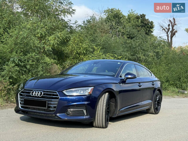 Синій Ауді A5, об'ємом двигуна 2 л та пробігом 172 тис. км за 23790 $, фото 1 на Automoto.ua