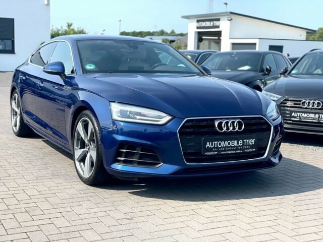 Синій Ауді A5, об'ємом двигуна 2 л та пробігом 55 тис. км за 39500 $, фото 1 на Automoto.ua