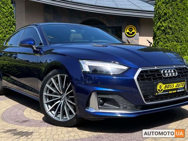 Синий Ауди А5, объемом двигателя 2 л и пробегом 21 тыс. км за 35900 $, фото 1 на Automoto.ua