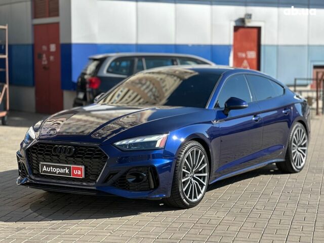 Синий Ауди А5, объемом двигателя 2 л и пробегом 78 тыс. км за 28940 $, фото 1 на Automoto.ua
