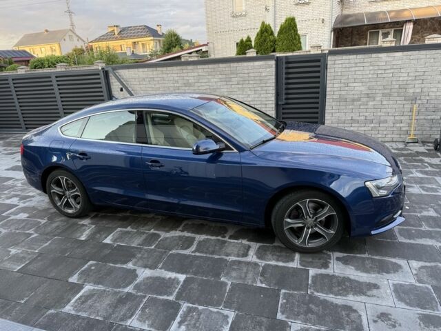 Синий Ауди А5, объемом двигателя 1.8 л и пробегом 165 тыс. км за 16000 $, фото 1 на Automoto.ua