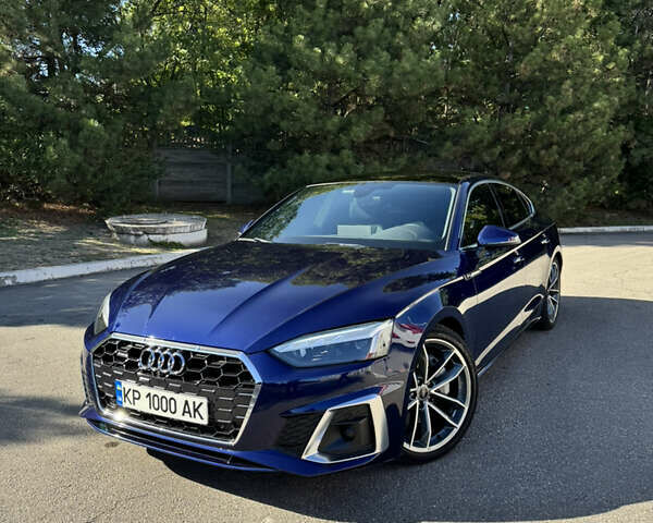 Синій Ауді A5, об'ємом двигуна 1.98 л та пробігом 63 тис. км за 38500 $, фото 1 на Automoto.ua