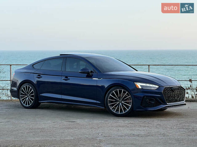 Синий Ауди А5, объемом двигателя 1.98 л и пробегом 79 тыс. км за 28900 $, фото 1 на Automoto.ua