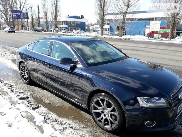 Синій Ауді A5, об'ємом двигуна 2 л та пробігом 173 тис. км за 21000 $, фото 1 на Automoto.ua