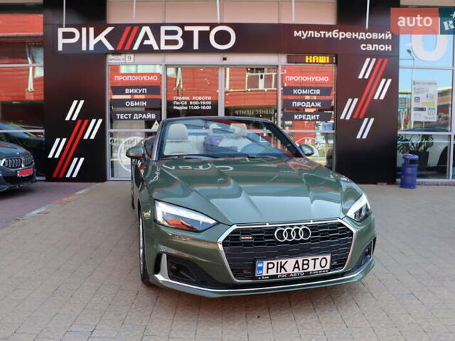 Зеленый Ауди А5, объемом двигателя 2 л и пробегом 62 тыс. км за 32900 $, фото 1 на Automoto.ua