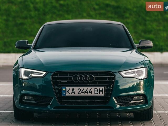 Зеленый Ауди А5, объемом двигателя 2 л и пробегом 131 тыс. км за 12200 $, фото 1 на Automoto.ua