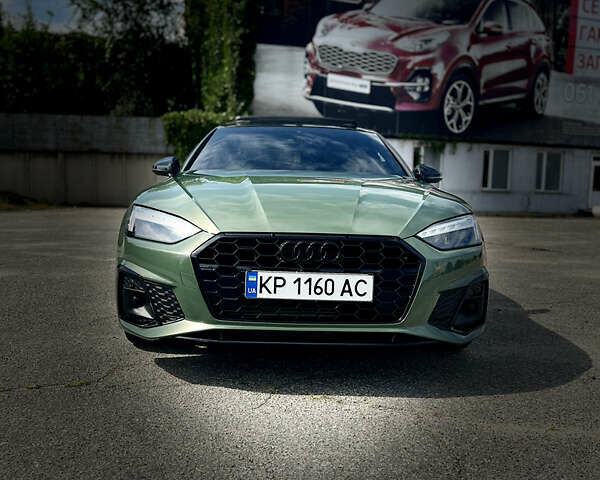 Зелений Ауді A5, об'ємом двигуна 1.98 л та пробігом 18 тис. км за 39000 $, фото 1 на Automoto.ua