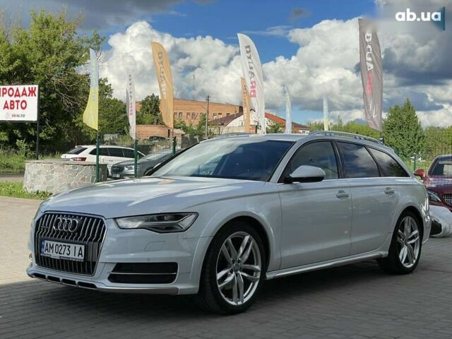 Белый Ауди А6 Олроуд, объемом двигателя 3 л и пробегом 232 тыс. км за 21999 $, фото 1 на Automoto.ua