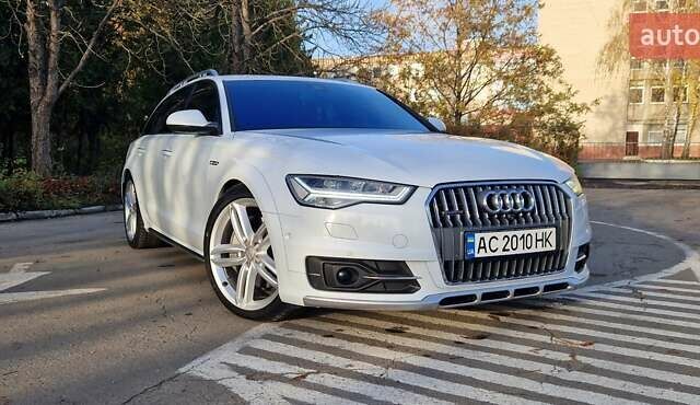 Белый Ауди А6 Олроуд, объемом двигателя 3 л и пробегом 277 тыс. км за 33000 $, фото 1 на Automoto.ua