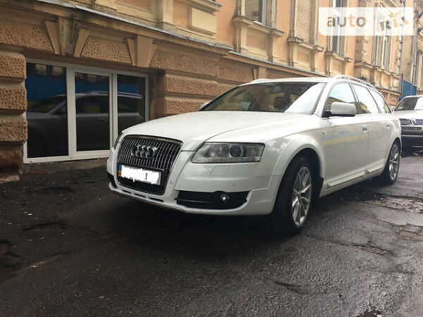 Білий Ауді A6 Allroad, об'ємом двигуна 3.2 л та пробігом 195 тис. км за 17000 $, фото 1 на Automoto.ua