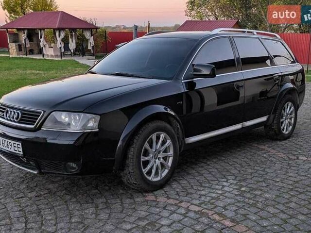 Ауди А6 Олроуд 2003 в Кременце на Automoto.ua Черный Ауди А6 Олроуд, объемом двигателя 2.5 л и пробегом 341 тыс. км за 6200 $, фото 1 на Automoto.ua