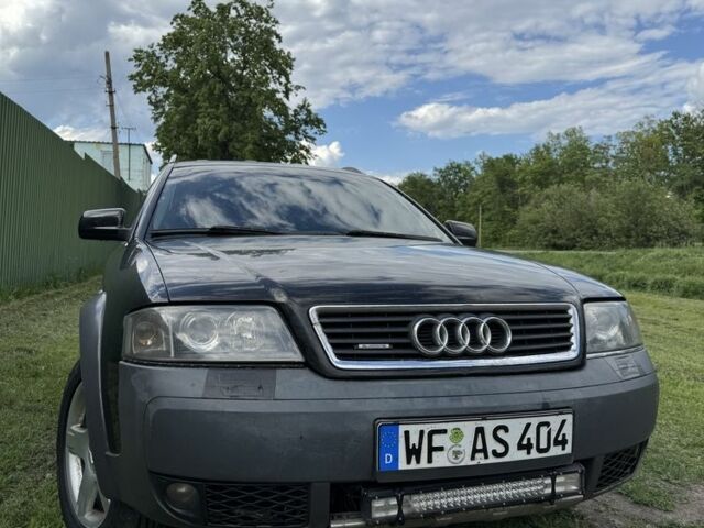 Черный Ауди А6 Олроуд, объемом двигателя 2.5 л и пробегом 411 тыс. км за 4300 $, фото 1 на Automoto.ua