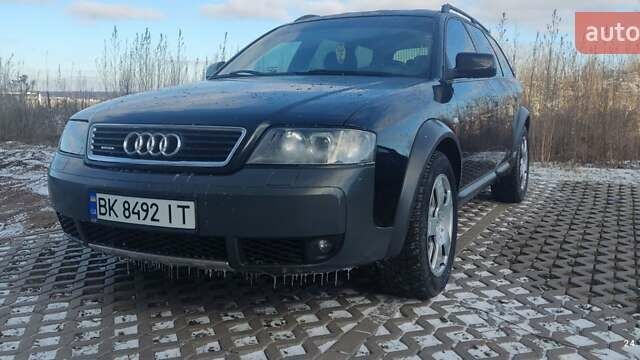 Чорний Ауді A6 Allroad, об'ємом двигуна 2.5 л та пробігом 408 тис. км за 6500 $, фото 1 на Automoto.ua