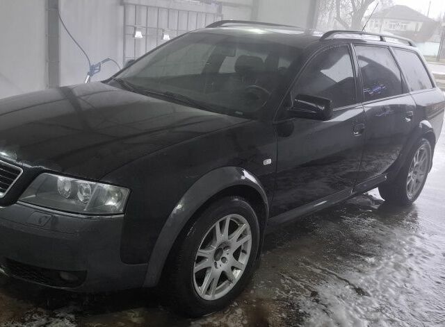 Чорний Ауді A6 Allroad, об'ємом двигуна 2.5 л та пробігом 399 тис. км за 4100 $, фото 1 на Automoto.ua