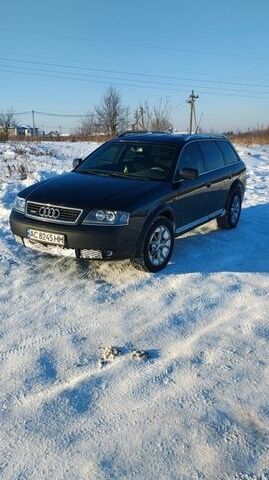 Черный Ауди А6 Олроуд, объемом двигателя 2.5 л и пробегом 272 тыс. км за 8100 $, фото 1 на Automoto.ua