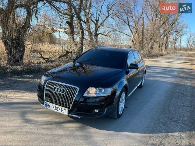 Черный Ауди А6 Олроуд, объемом двигателя 3 л и пробегом 340 тыс. км за 12500 $, фото 1 на Automoto.ua