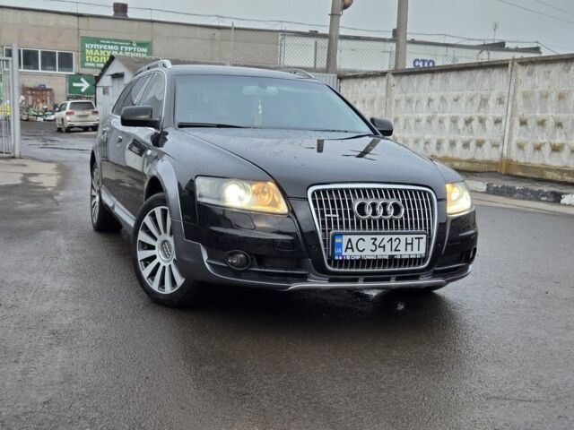 Черный Ауди А6 Олроуд, объемом двигателя 3 л и пробегом 280 тыс. км за 9399 $, фото 1 на Automoto.ua