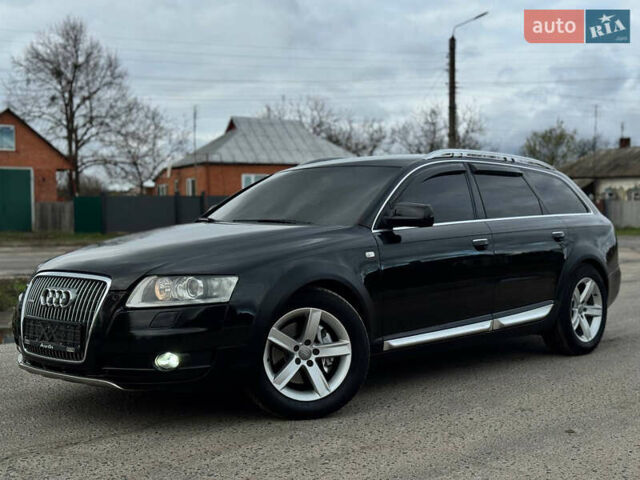 Черный Ауди А6 Олроуд, объемом двигателя 3 л и пробегом 193 тыс. км за 9950 $, фото 1 на Automoto.ua